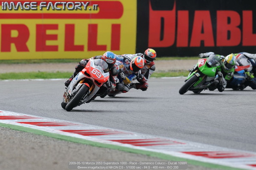 2009-05-10 Monza 2053 Superstock 1000 - Race - Domenico Colucci - Ducati 1098R